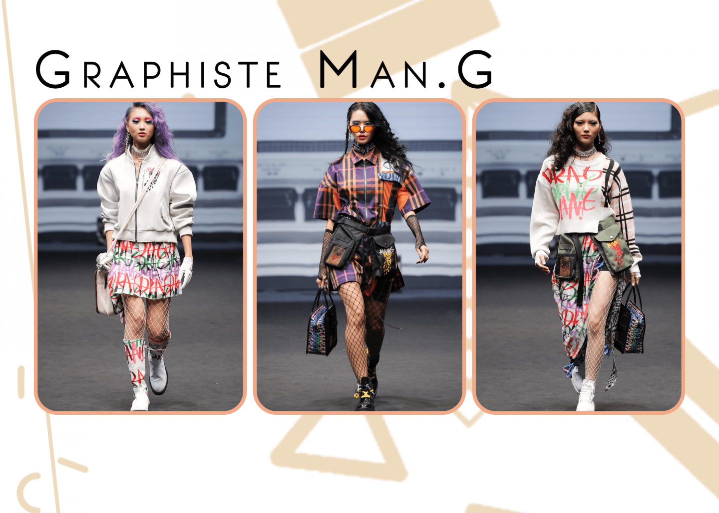 Fii's favourite outfits from GRAPHISTE MAN.G collection